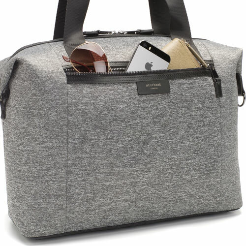 Storksak Stevie Luxe Scuba Grey Luiertas