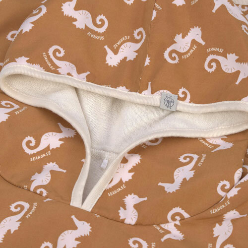 L&auml;ssig UV Strandponcho Seahorse Caramel