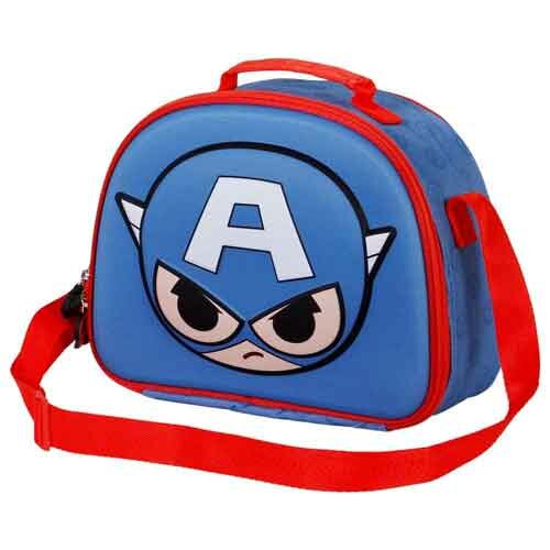 Captain America 3D Bobblehead Lunchtas