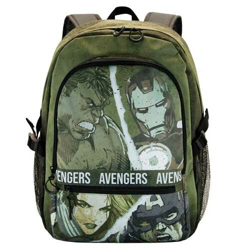 Avengers Army Green HS Backpack