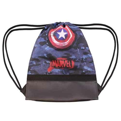 Captain America Storm Blauw Gymtas