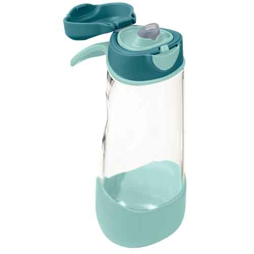 b.box Sport Spout 600ml Bottle Emerald Forest