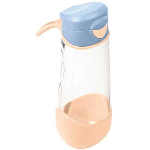 b.box Sport Spout 600ml Bottle Feeling Peachy