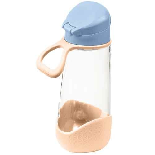 b.box Sport Spout 600ml Bottle Feeling Peachy