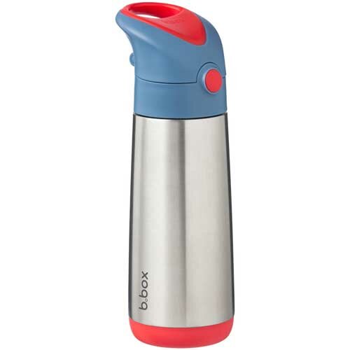 b.box Insulated Drink Bottle 500ml Blue Blaze