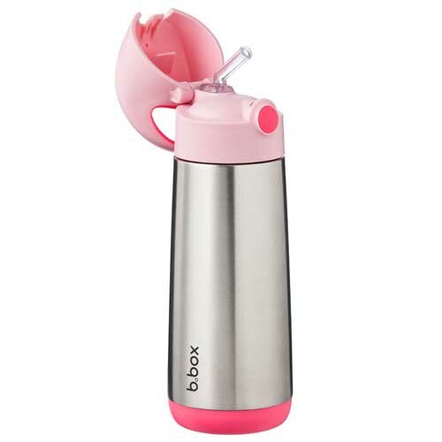 b.box Insulated Drink Bottle 500ml Flamingo Fizz