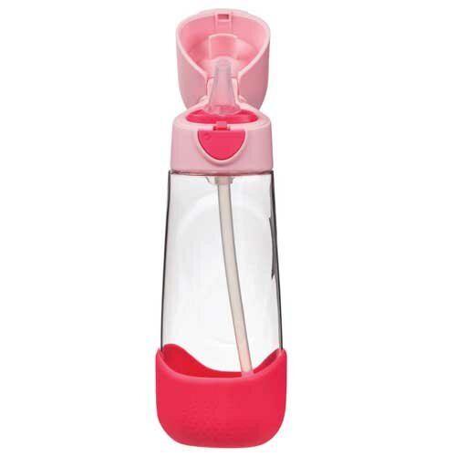 b.box Tritan Drink Bottle 600ml Flamingo Fizz