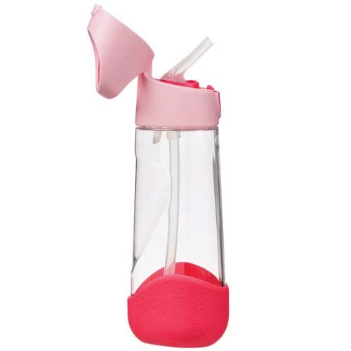 b.box Tritan Drink Bottle 600ml Flamingo Fizz