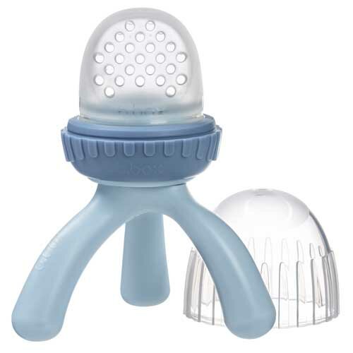 b.box Silicone Fresh Food Feeder Lullaby Blue