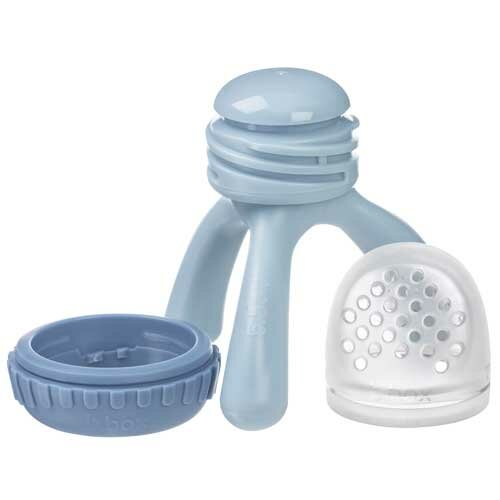 b.box Silicone Fresh Food Feeder Lullaby Blue