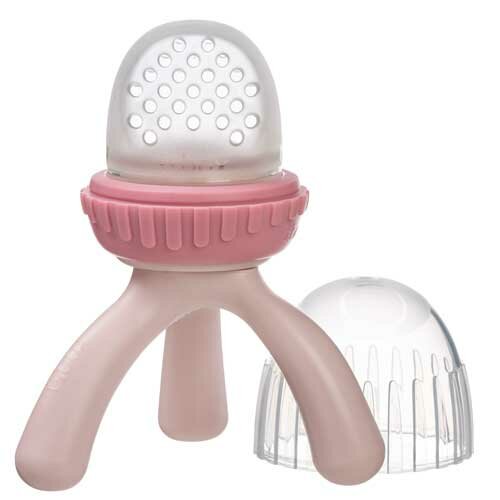 b.box Silicone Fresh Food Feeder Blush