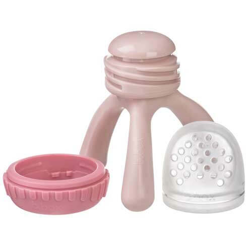 b.box Silicone Fresh Food Feeder Blush