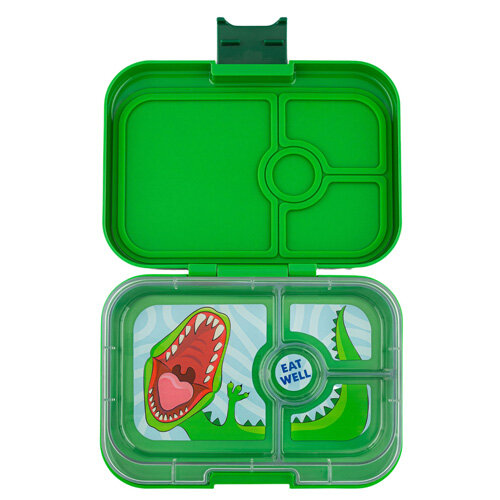 Yumbox Panino Bento 4  Vakken Jurassic Green 