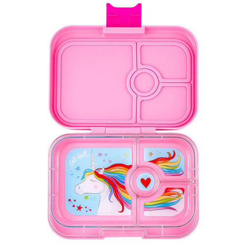 Yumbox Panino Bento 4 Vakken Unicorn Power Pink