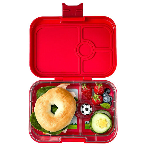 Yumbox Panino Bento 4 Vakken Dinosaur Wow Red