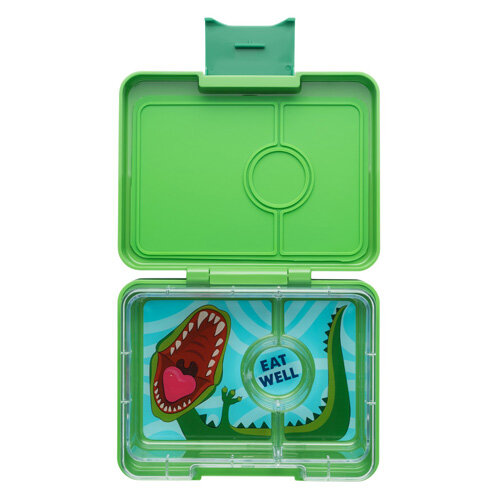 Yumbox Snacks 3 Vakken Dinosaur Jurassic Green