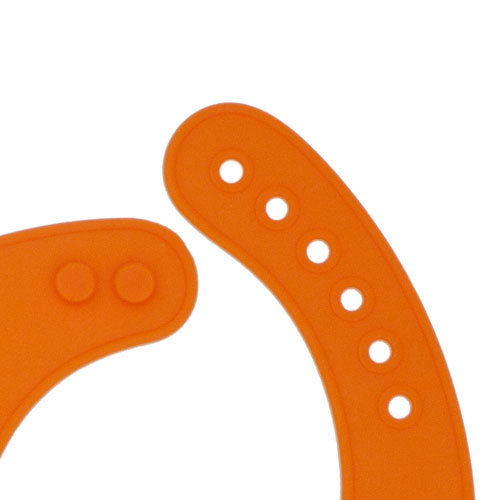 Silicone slabber oranje met verstelbare band