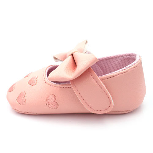 Baby Ballerina&#039;s Roze Met Hartjes