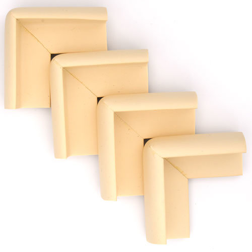 Hoekbeschermers L-vorm Beige (4 stuks)