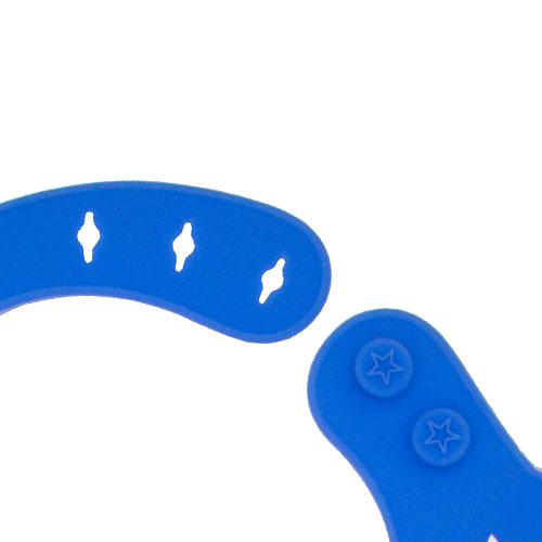 Silicone Slabber Piloot Blauw