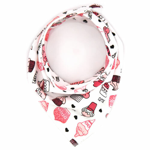 Pink n Pretty Bandana Slabbetjes - Set van 3