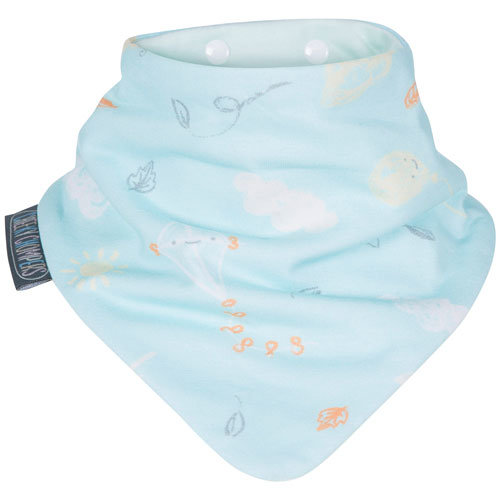 Cheeky Chompers Grey &amp; Mint Neckerbibs - Set van 2