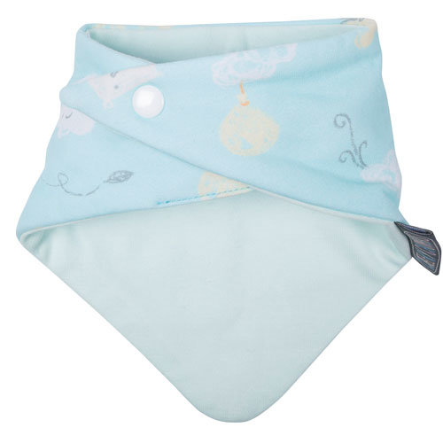 Cheeky Chompers Grey &amp; Mint Neckerbibs - Set van 2