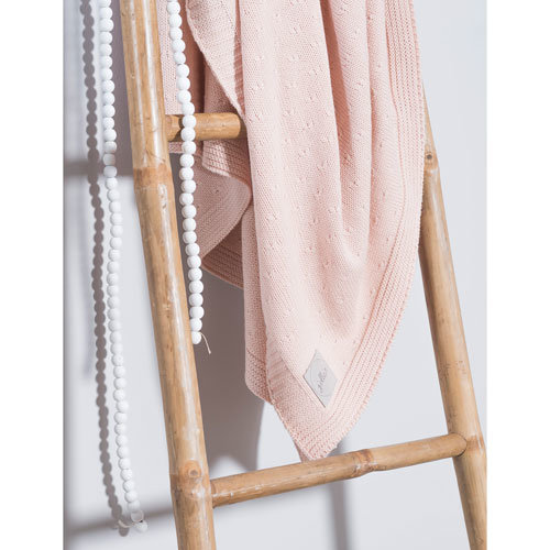 Jollein Deken 75x100cm Soft knit creamy peach