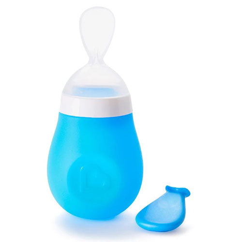 Munchkin Squeeze Spoon Blauw