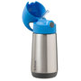 b.box Insulated Drink Bottle 350ml Blue Slate