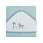 BimbiDreams Badcape - Kenia 100x100cm Mint