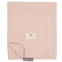 BimbiDreams Gehaakte Deken - Stone Washed Roze 95x75 cm