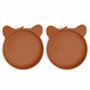 nuuroo Akila Siliconen Bord Koala Caramel Caf&eacute; - 2-pack