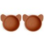 nuuroo Rosa Siliconen Snack Box Small Koala Caramel Caf&eacute; - 2-pack