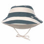 L&auml;ssig LSF Bucket Hat Block Stripes Milky/Blue