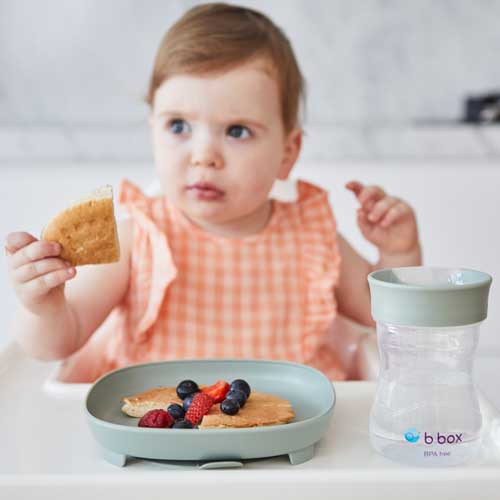 b.box 2 in 1 Suction Plate - Sage