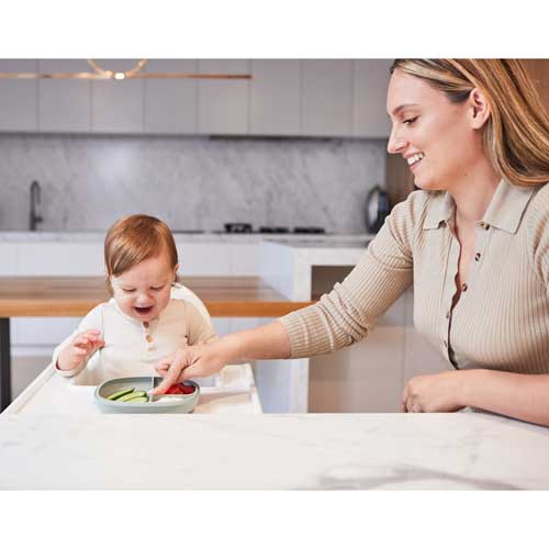 b.box 2 in 1 Suction Plate - Sage