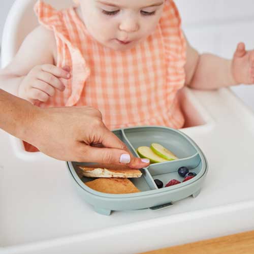 b.box 2 in 1 Suction Plate - Sage