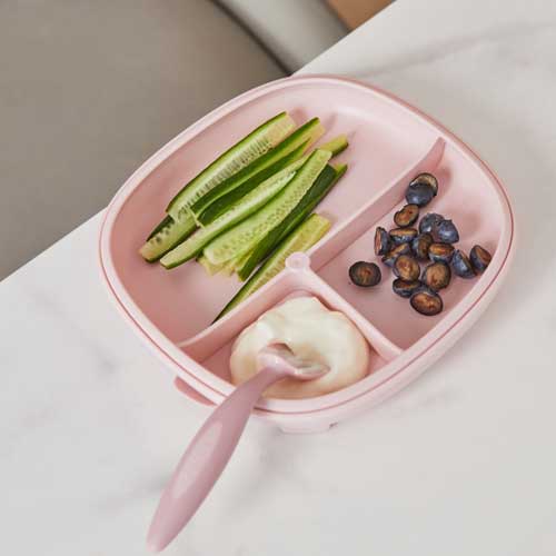 b.box 2 in 1 Suction Plate - Latte