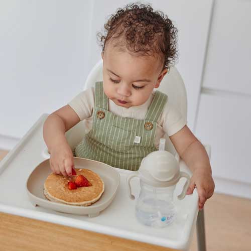 b.box 2 in 1 Suction Plate - Latte