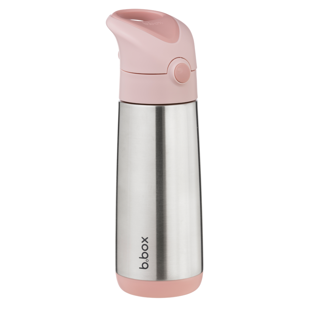 b.box Insulated Drink Bottle 500ml Blush Crush