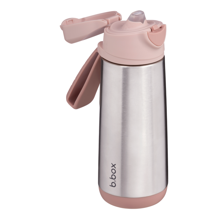b.box 500ml Insulated Sport Spout Bottle - Blush Crush