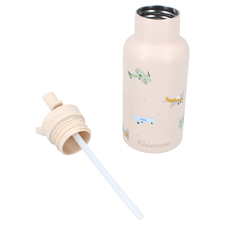 Kidzroom Small Talk Vliegtuigen Drinkfles 350 ml