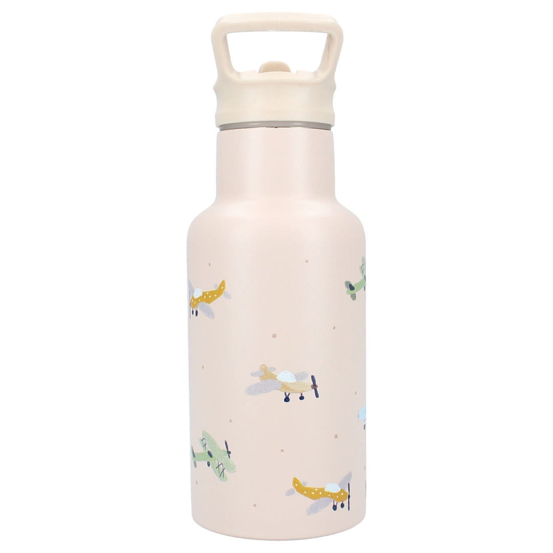 Kidzroom Small Talk Vliegtuigen Drinkfles 350 ml