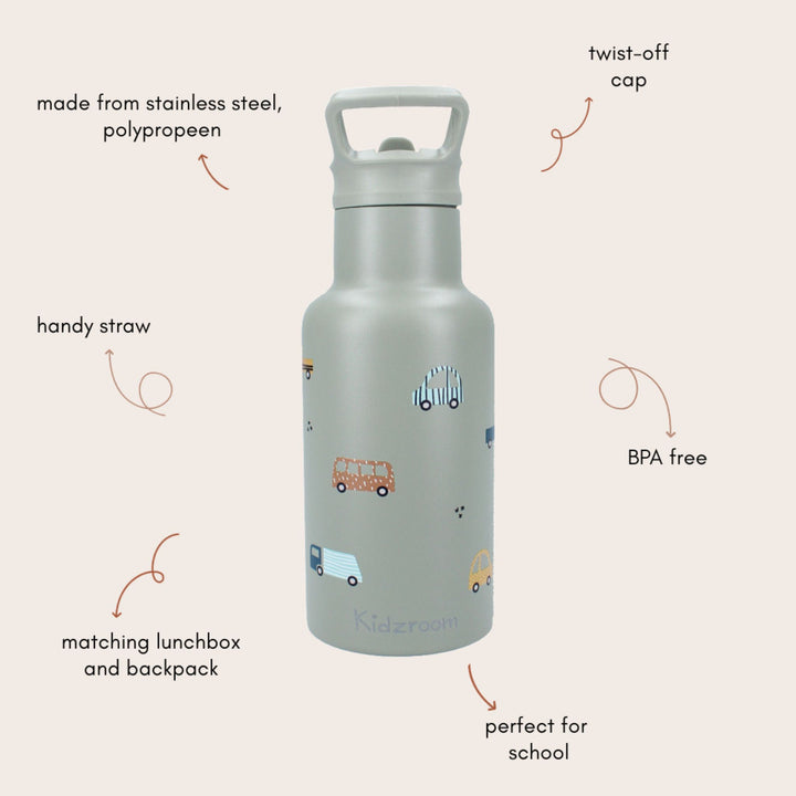 Kidzroom Sweet Cuddles Auto Drinkfles 350 ml
