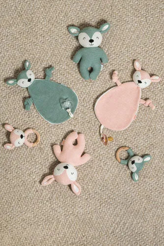 Cadeaubox samenstellen | Jollein Knuffeldoekje Deer Pale Pink (vanaf €12)
