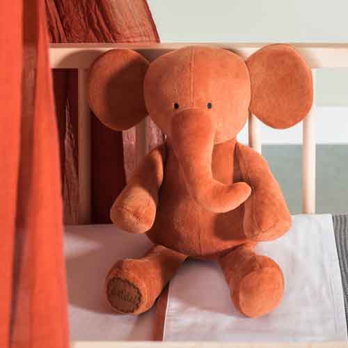 Cadeaubox samenstellen | Jollein Knuffel Elephant Rust (vanaf €17)