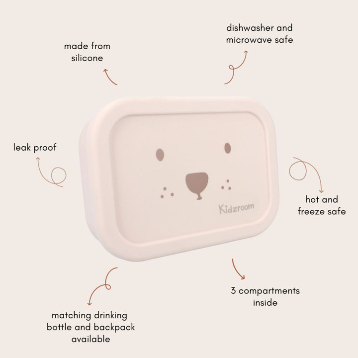 Kidzroom Beary Excited Lunchbox