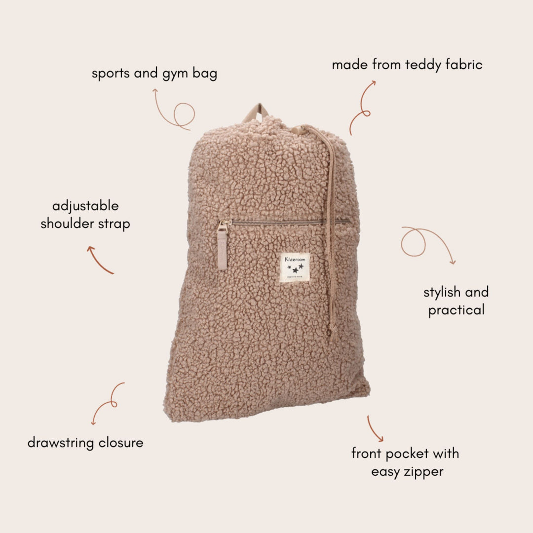 Kidzroom Teddy in Town Beige Gymtas