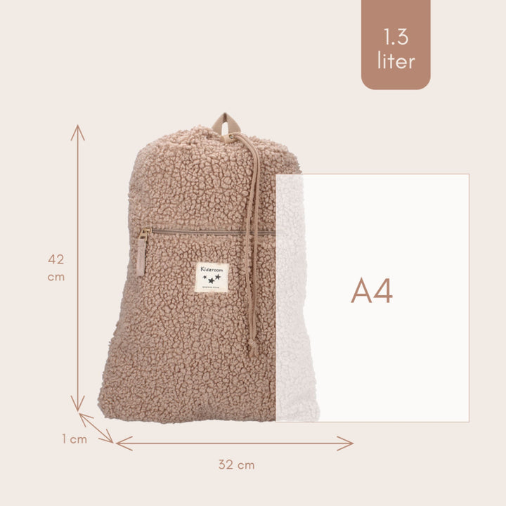Kidzroom Teddy in Town Beige Gymtas